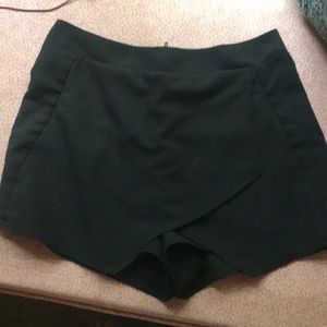 Necessary Black Envelope Skort